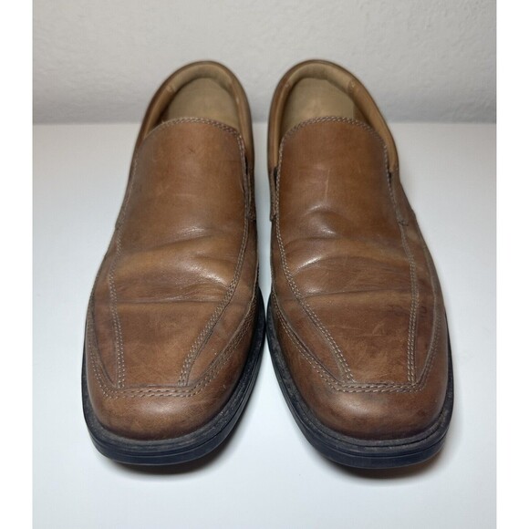 Clark's Collection Ortholite Brown Slip On Loafers Soft Cushion Men's SIZE‎ 8M - Picture 5 of 9